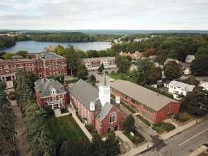 Drone aerial photography in Worcester MA